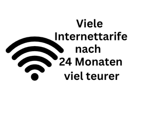 Viele Internettarife nach 24 Monaten teurer