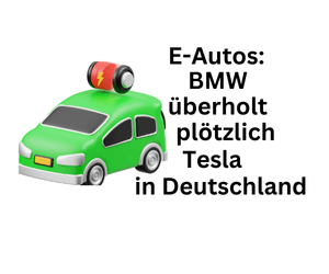 Elektroautos: BMW hängt zügig Tesla in Deutschland ab