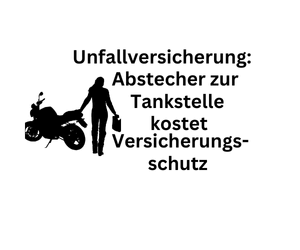 Unfallversicherung: Weg zur Tankäule kostet Versicherungsschutz