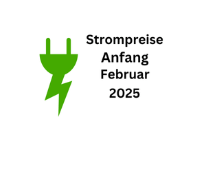 Strompreise: Derzeitige Strompreise im Februar 2025