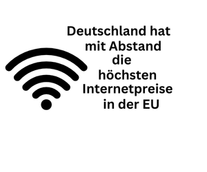 Internet-Tarife: Deutschland hat in der EU die teuersten Preise