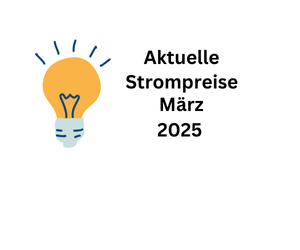 Aktuelle Strompreise März 2025: Das kostet eine kWh Strom