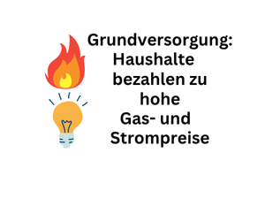Teure Grundversorgung: Haushalte zahlen unnötig hohe Gas- und Strompreise