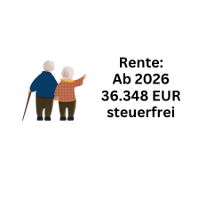 Rentner: Ab 2026 sind 36.348 Euro steuerfrei – so geht das