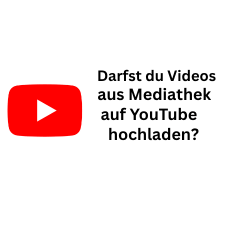 Darfst du Videos aus Meditatheken auf YouTube hochladen