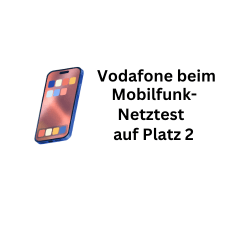 Mobilfunk-Netz: Vodafone beim Netztest auf Platz zwei